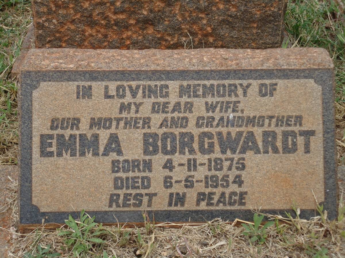 BORGWARDT Emma 1875-1954