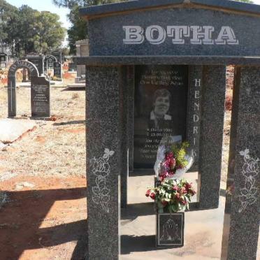 BOTHA Hendrik 1989-2011