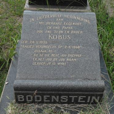 BODENSTEIN Kobus 1935-1959