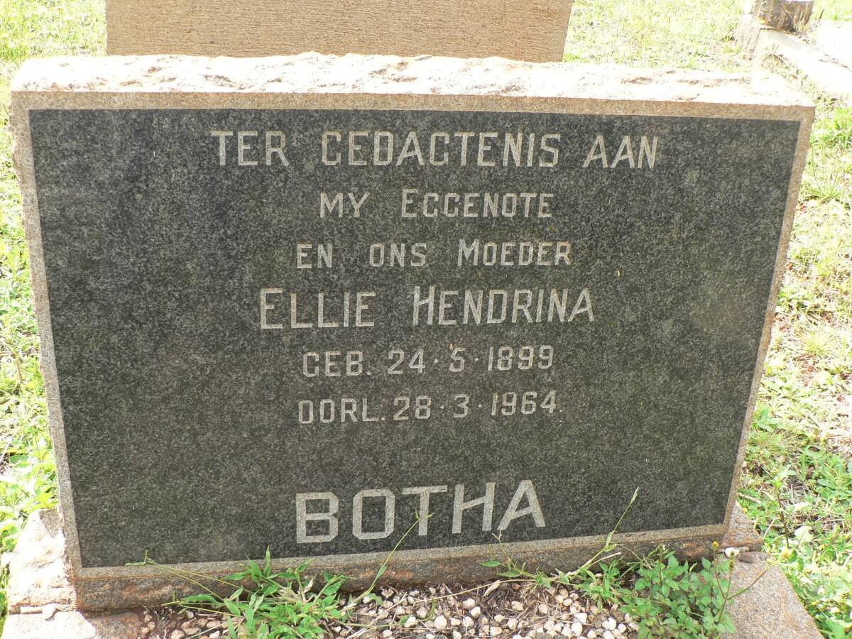 BOTHA Ellie Hendrina 1899-1964