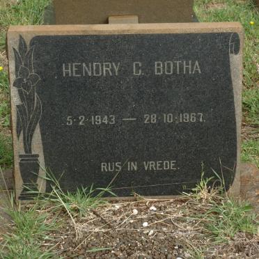 BOTHA Hendry C. 1943-1967