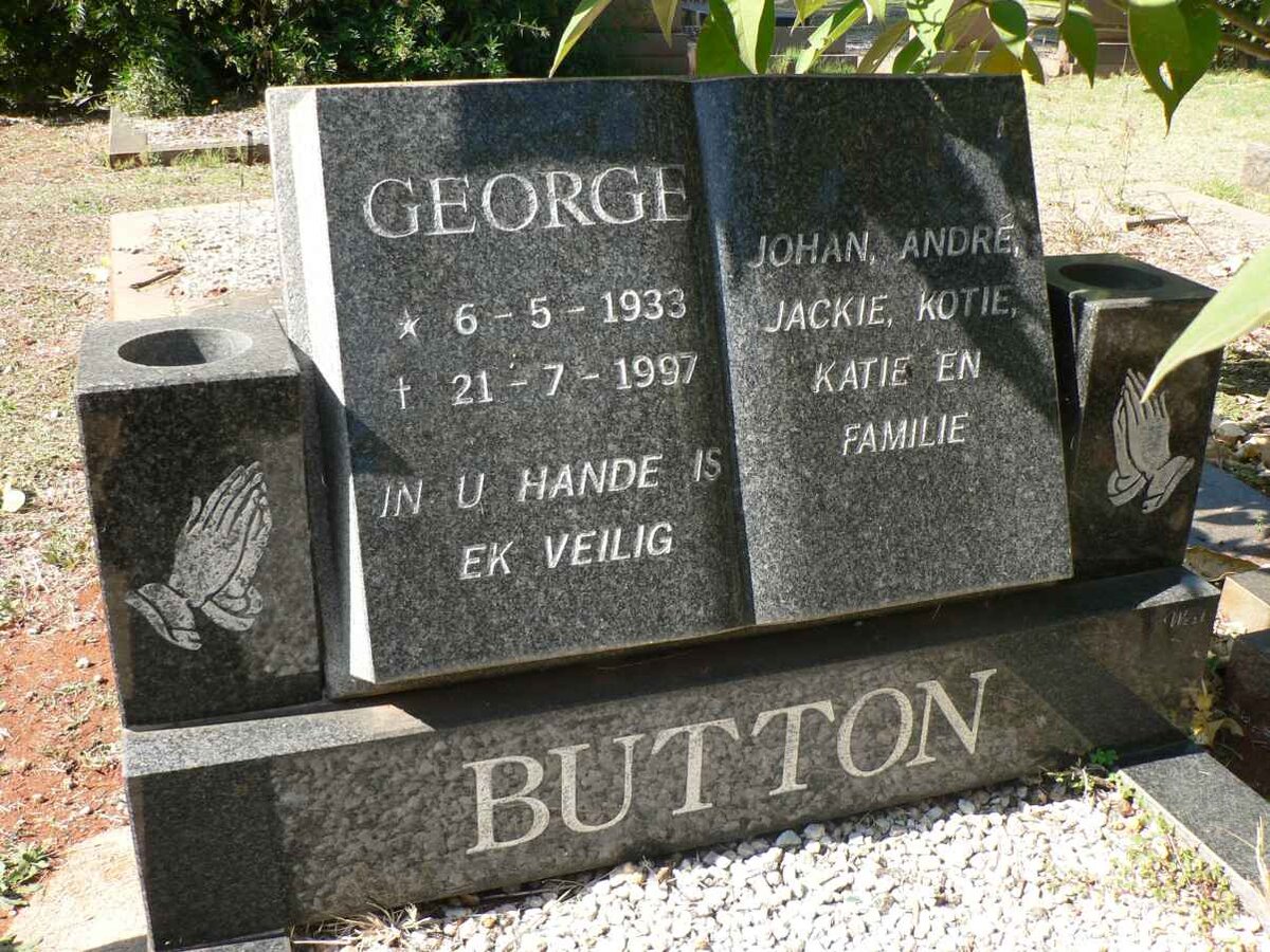 BUTTON George 1933-1997
