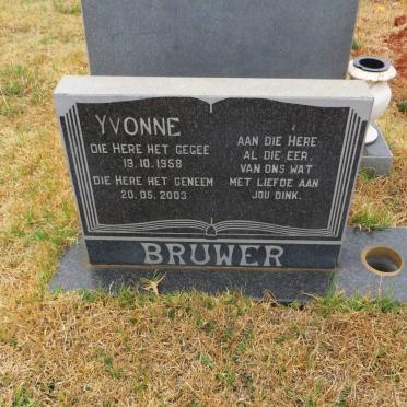 BRUWER Yvonne 1958-2003