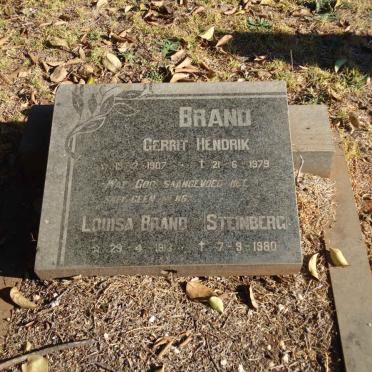 BRAND Gerrit Hendrik 1907-1979 &amp; Louisa STEINBERG 1913-1980