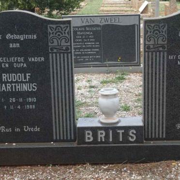 BRITS Rudolf Marthinus 1910-1988 &amp; Stella SMITH 1914-1985
