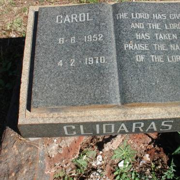 CLIDARAS Carol 1952-1970