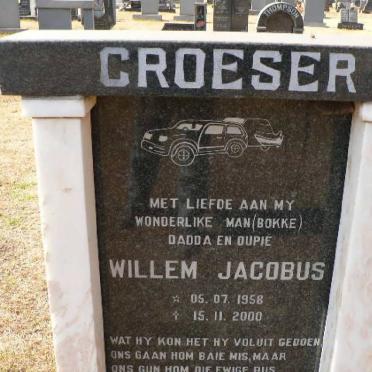 CROESER Willem Jacobus 1958-2000