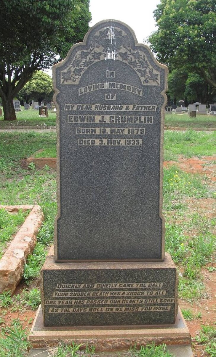 CRUMPLIN Edwin J. 1879-1935