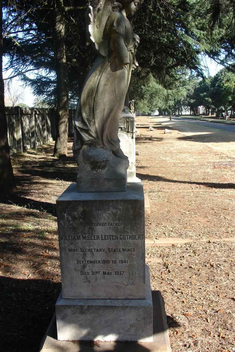 CUTHBERT William Miller Leitch -1957