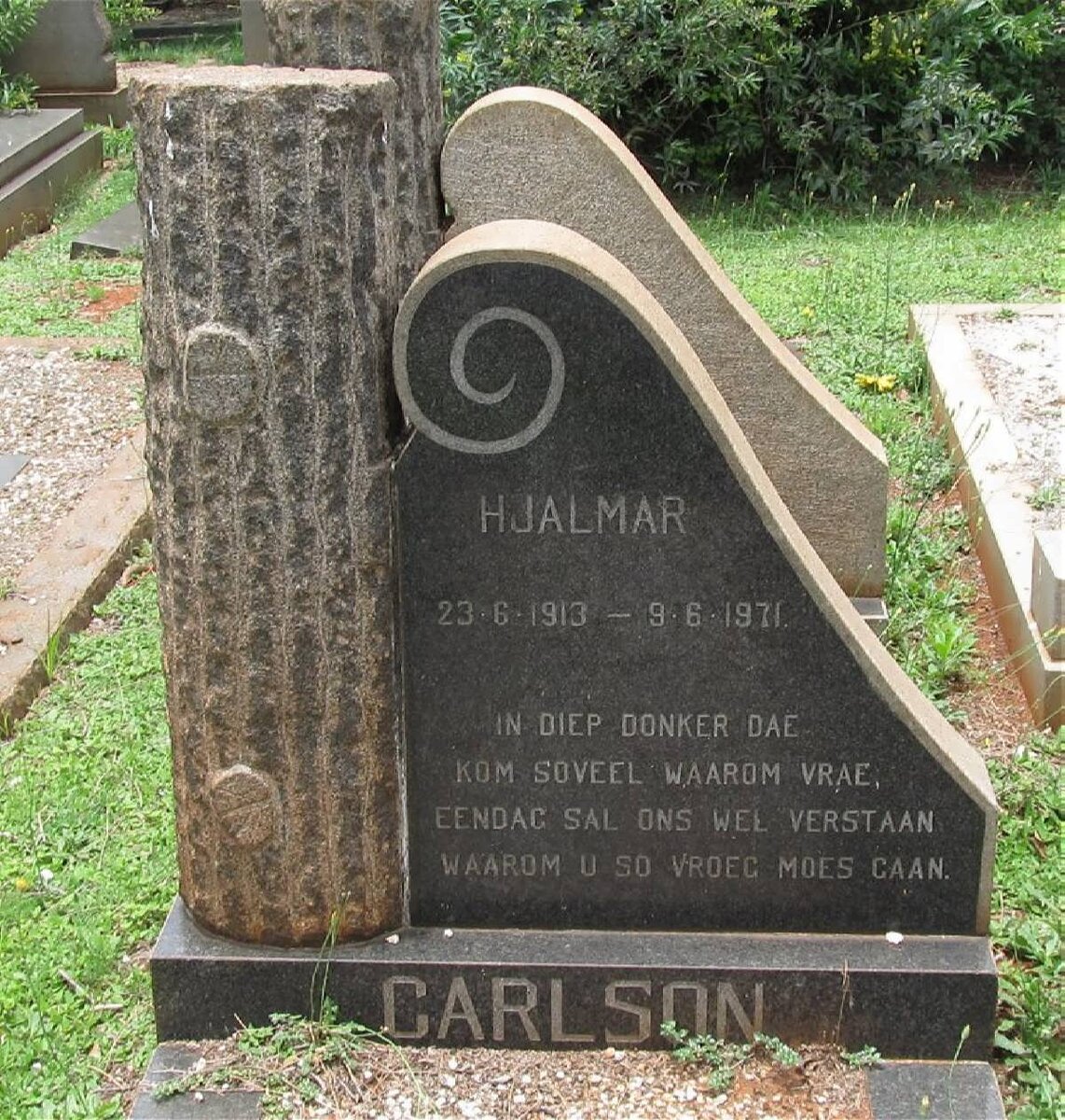 CARLSON Hjalmar 1913-1971