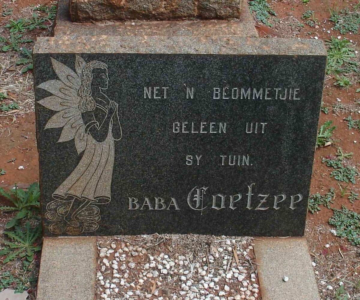 COETZEE Baba