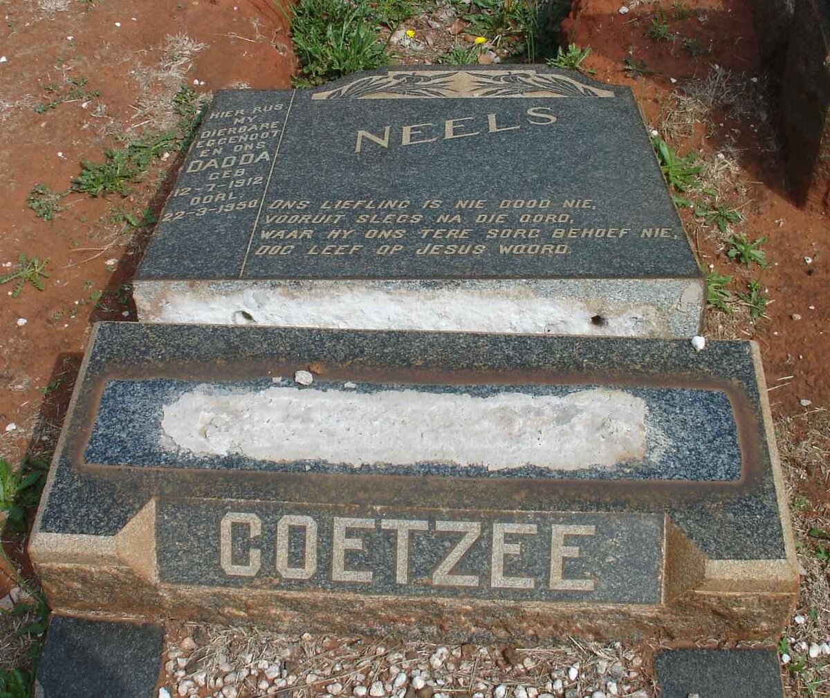 COETZEE Neels 1912-1950
