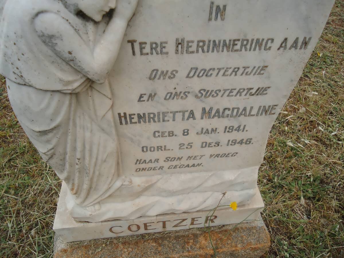 COETZER Henrietta Magdaline 1941-1946
