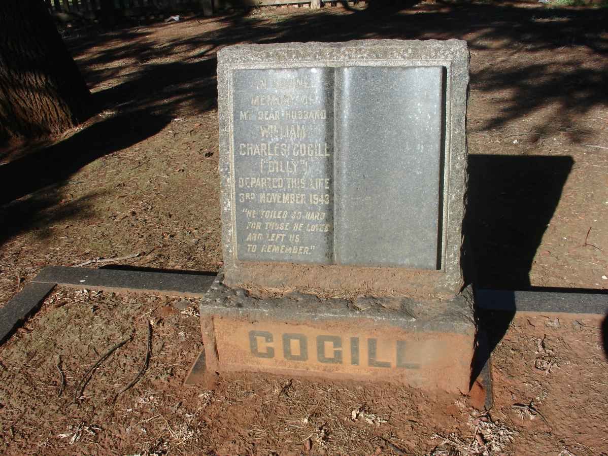 COGILL William Charles -1943