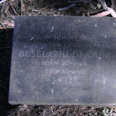 DLAMINI Buselaphi 1940-1942