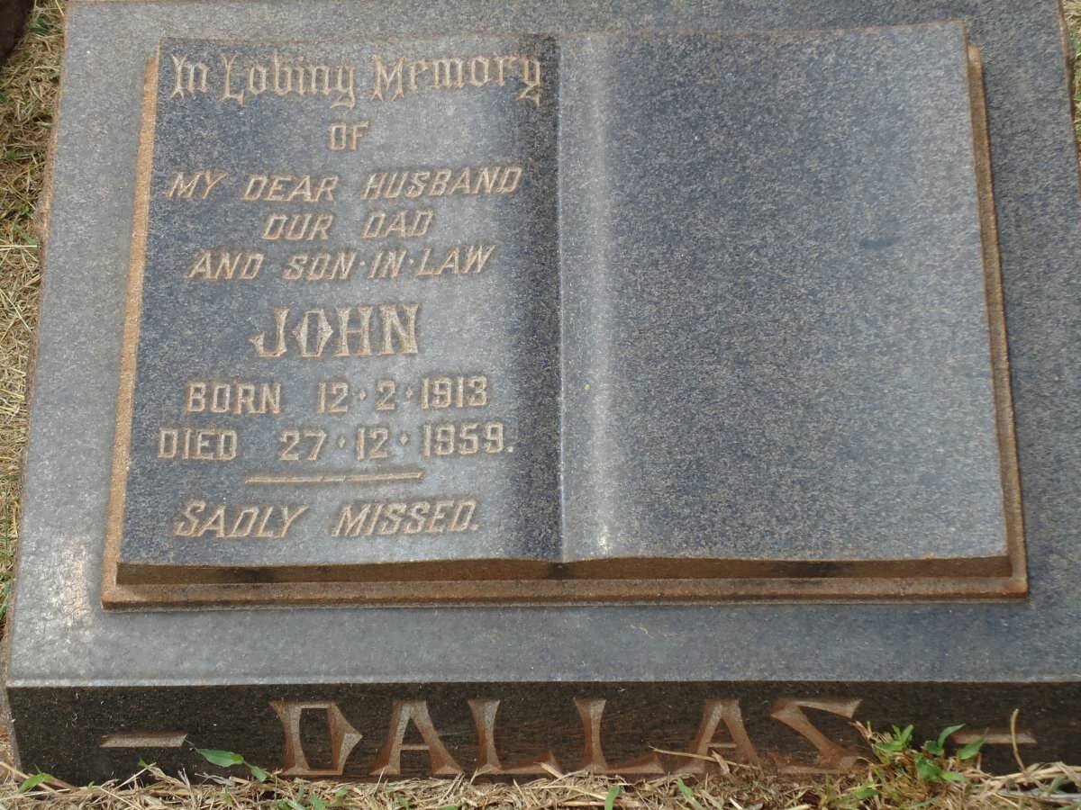 DALLAS John 1913-1959