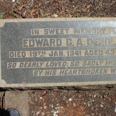 DENGLER Edward G.A. -1941