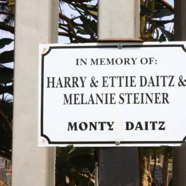 DIATZ Harry &amp; Ettie :: STEINER Melanie