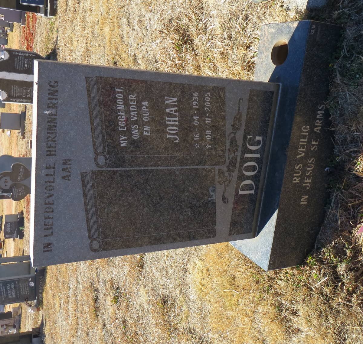 DOIG Johan 1936-2005