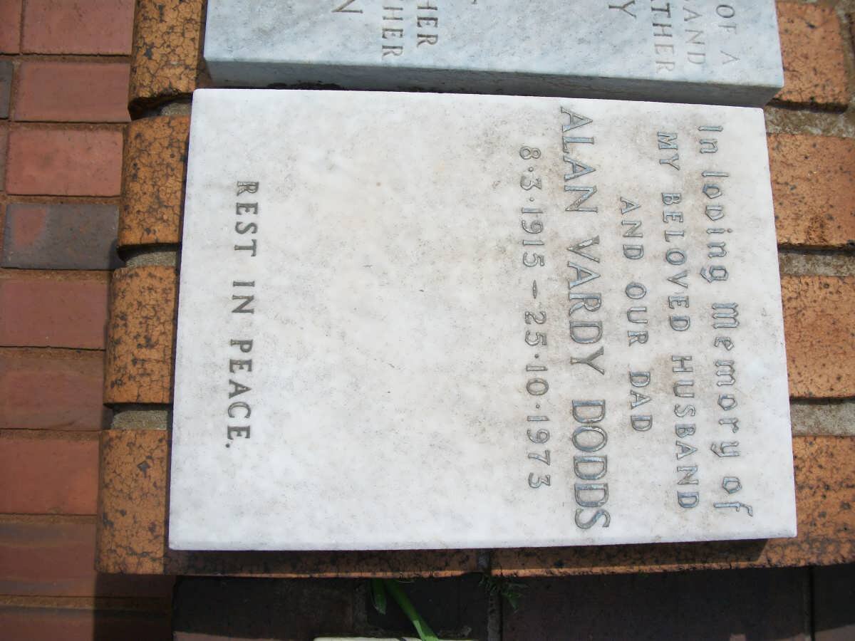 DODDS Alan Vardy 1915-1973