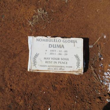 DUMA Nombulelo Gloria 1977-2011