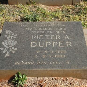 DUPPER Pieter A. 1906-1980