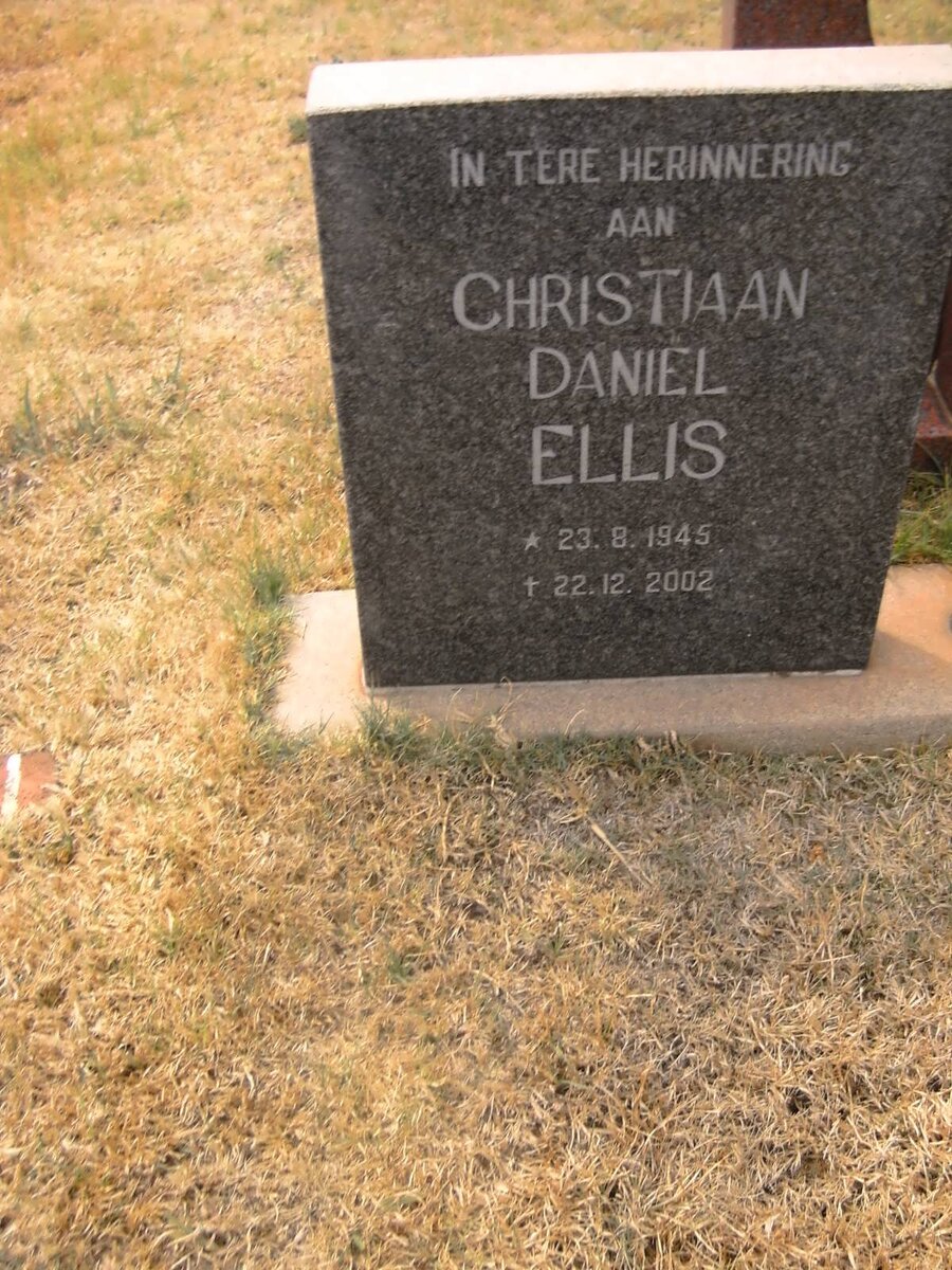ELLIS Christiaan Daniël 1945-2002