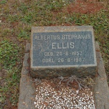 ELLIS Albertus Stephanus 1957-1957