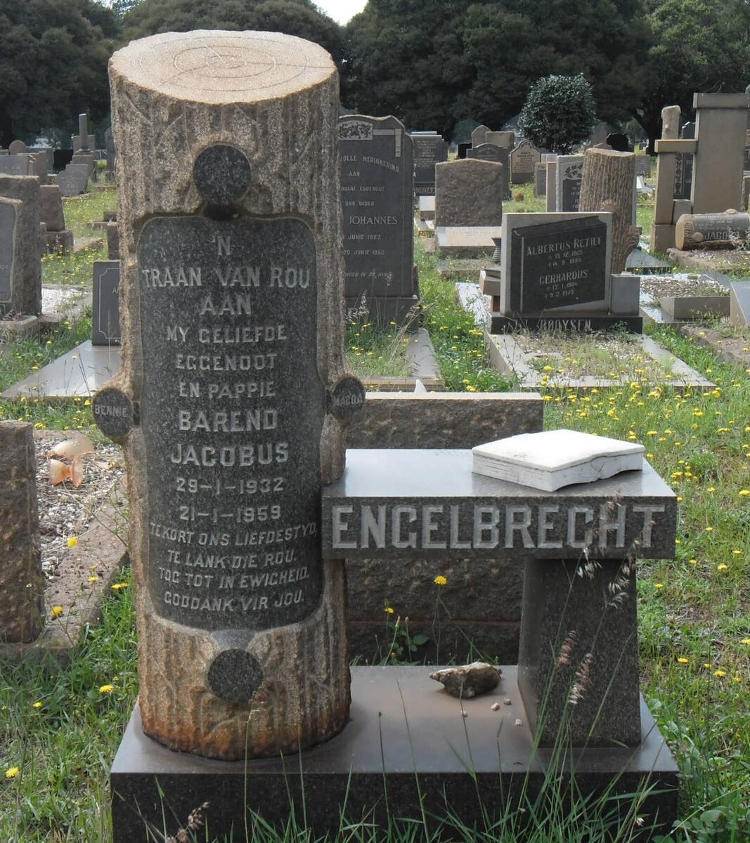 ENGELBRECHT Barend Jacobus 1932-1959