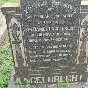 ENGELBRECHT Jan Daniel 1914-1952