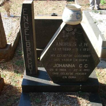 ENGELBRECHT Andries J.H. 1899-1971 &amp; Johanna C.C. 1904-1993