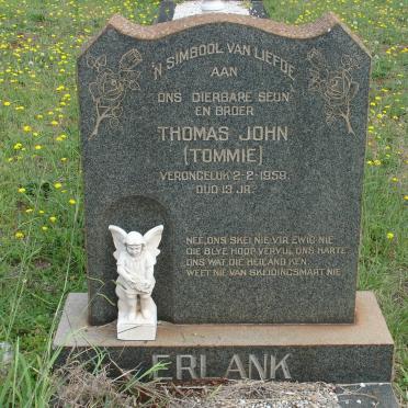 ERLANK Thomas John -1959