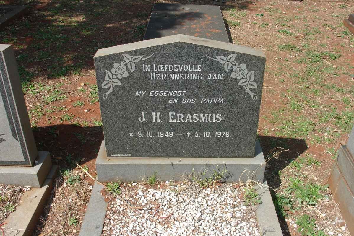 ERASMUS J.H. 1949-1978