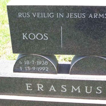 ERASMUS Koos 1938-1992