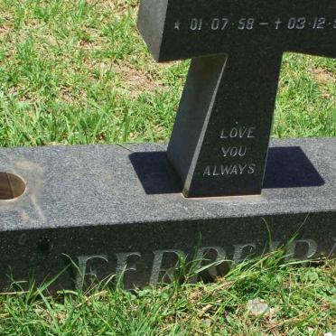FERREIRA Chris 1958-1992