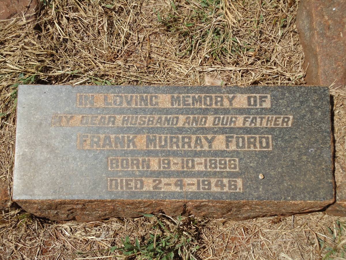 FORD Frank Murray 1896-1946