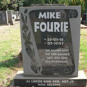 FOURIE Mike 1958-1997