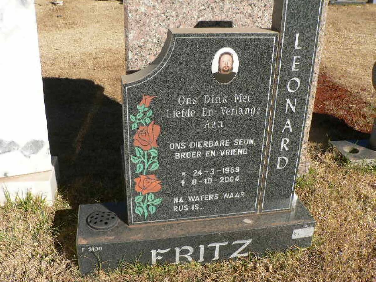 FRITZ Leonard 1969-2004