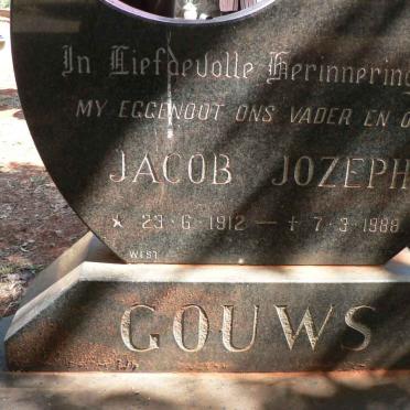 GOUWS Jacob Jozeph 1912-1988