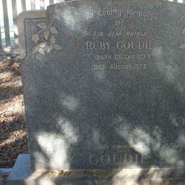 GOUDIE Ruby nee GILCHRIST -1928