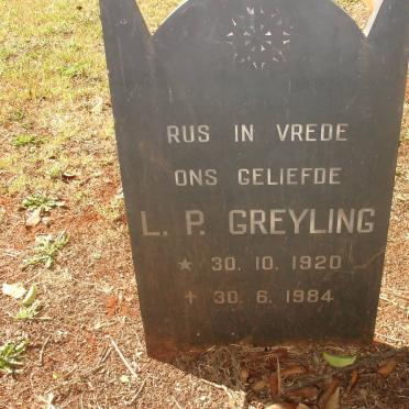 GREYLING L.P. 1920-1984