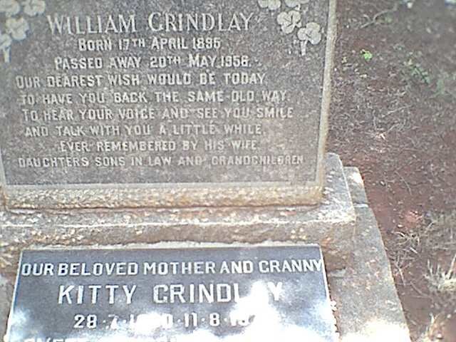 GRINDLAY William 1895-1956 &amp; Kitty