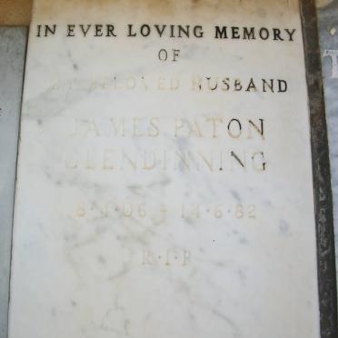 GLENDINNING James Paton 1906-1982