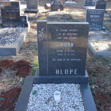 HLOPE Aron 1919-1975