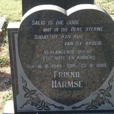 HARMSE Frikkie 1949-1980