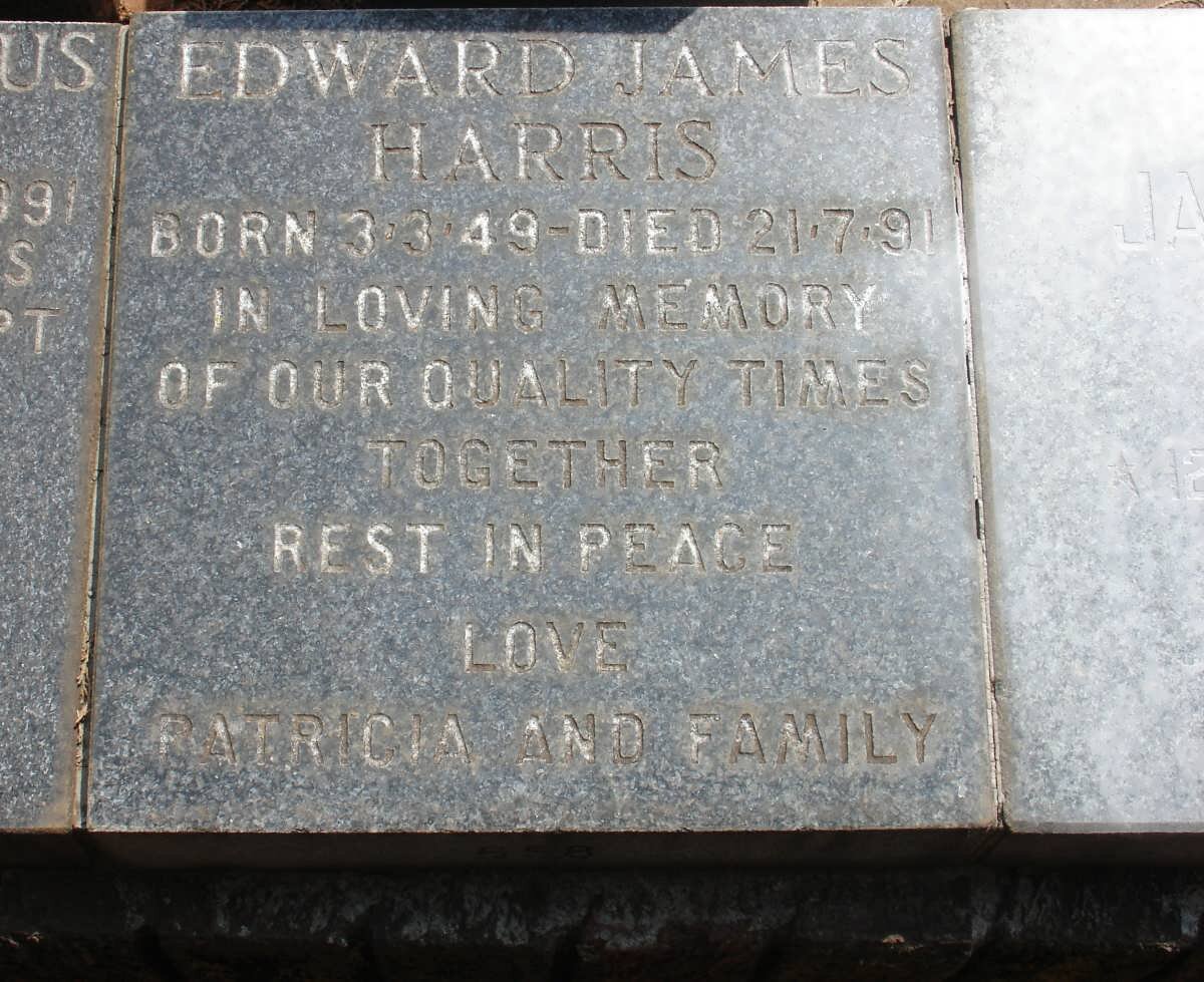 HARRIS Edward James 1949-1991