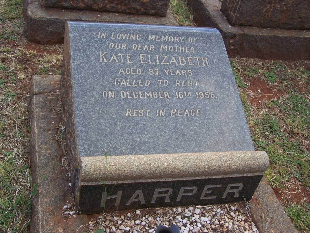 HARPER Kate Elizabeth -1955