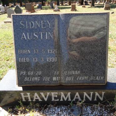 HAVEMANN Sidney Austin 1921-1990
