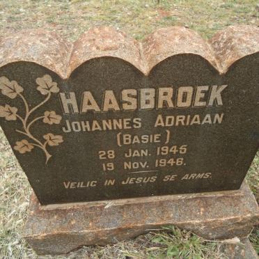 HAASBROEK Johannes Adriaan 1945-1946
