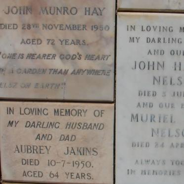 HAY :: JAKINS :: NELSON